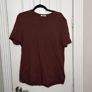 Buck Mason 100% Cotton Heathered Rust Brown Men’s Tshirt